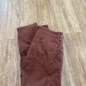 Gap womens Corduroy sexy boyfriend fit pants size 27R